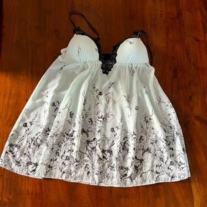 Mint green Padded Bra Lingerie top. Size L